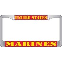 "UNITED STATES MARINES" LICENSE PLATE FRAME